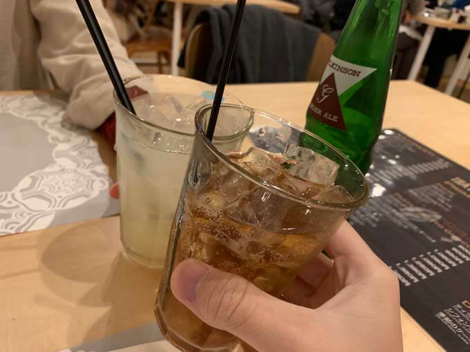 ディナーのスタート