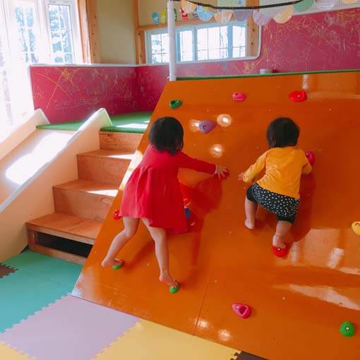 ボルダリングにはまった我が子たち