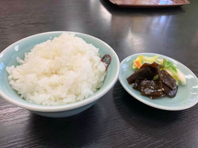 白いご飯がマスト