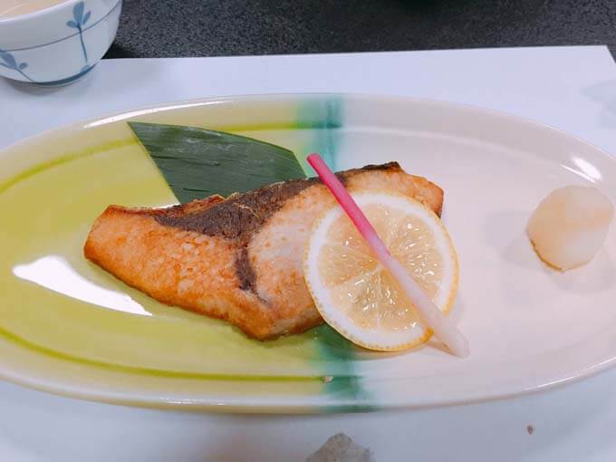 氷見のブリの焼き魚
