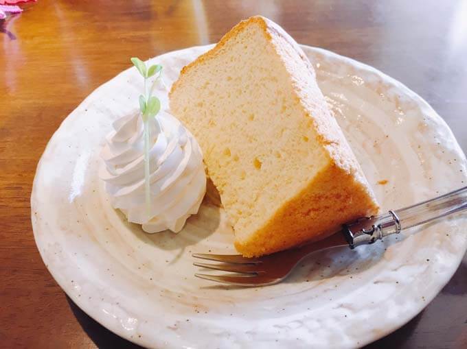 生姜のシフォンケーキ