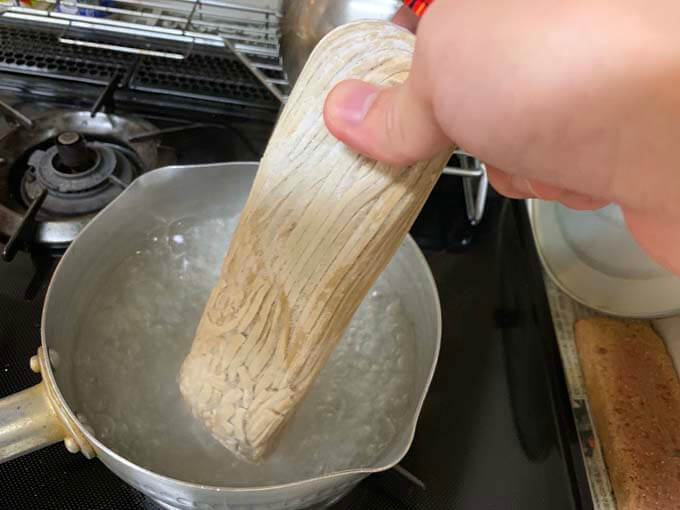 大きめの鍋で茹でるのがおすすめ