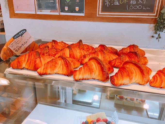 パリパリ食感のクロワッサン