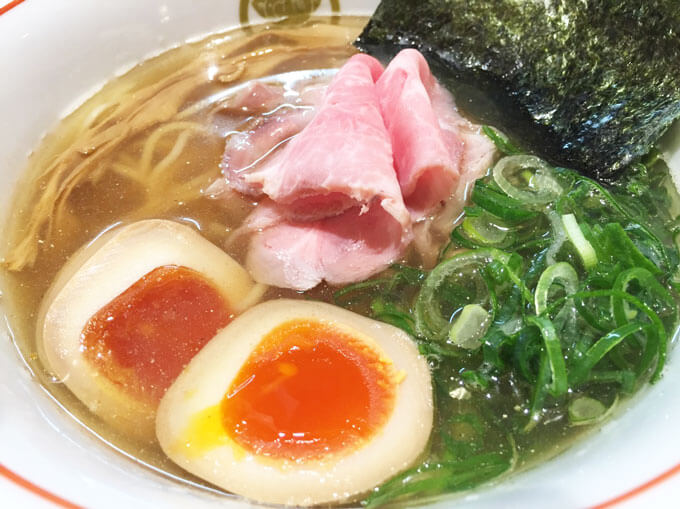 煮干し煮卵中華そば
