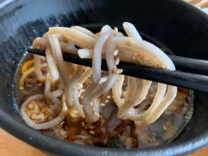 喉越し最高の麺