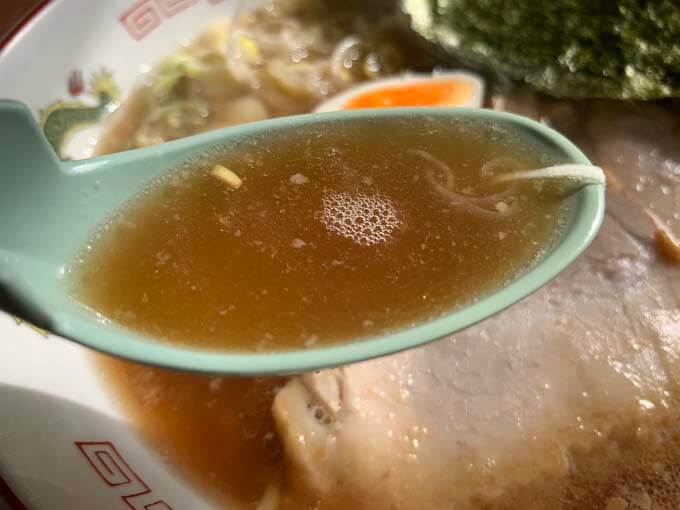 つい飲んじゃう醤油スープ