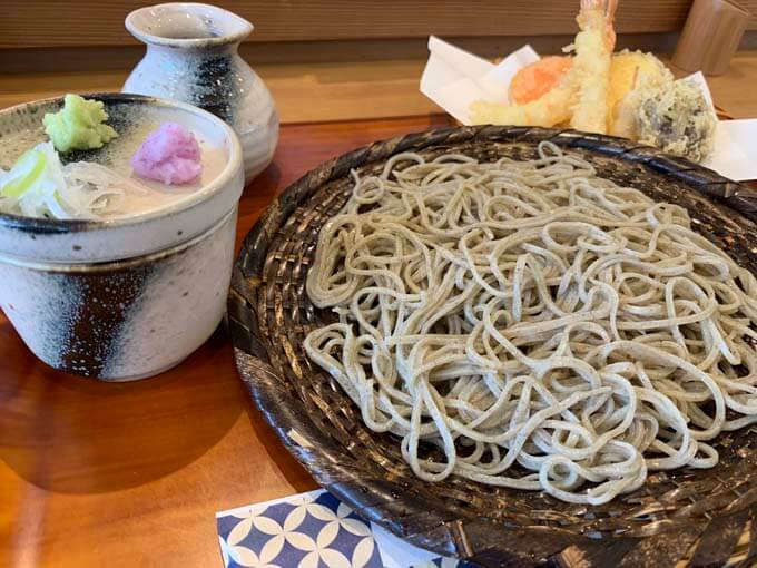 樹樹の天ざるそば