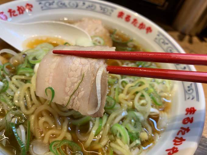 もっちり歯ごたえのチャーシュー