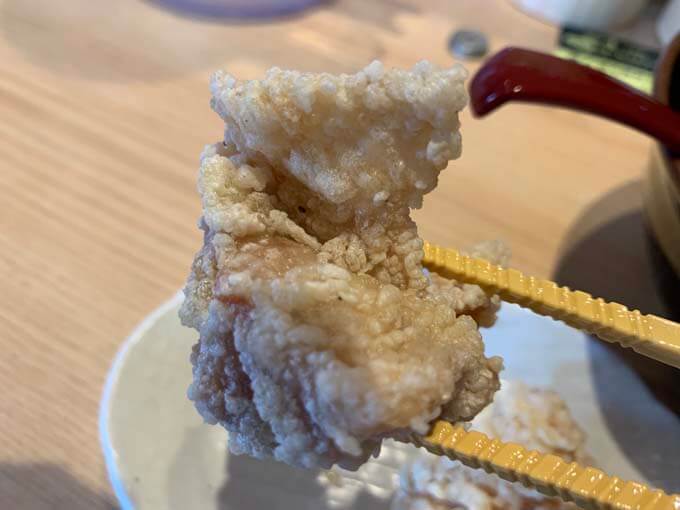生姜の効いたからあげがうまい