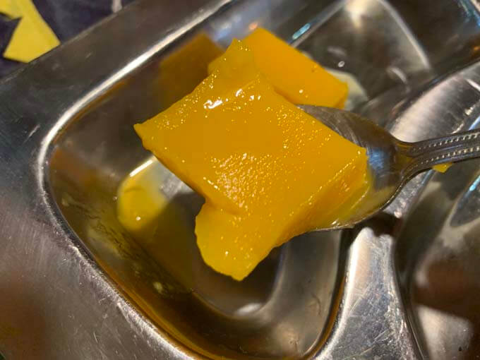 マンゴープリンが地味にうまい
