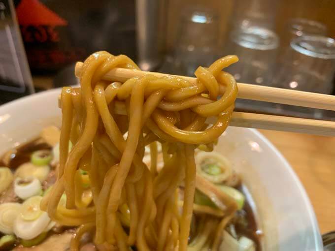 コシの強い太麺