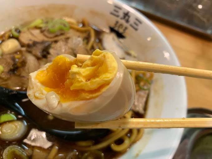 ほんのり半熟の味玉