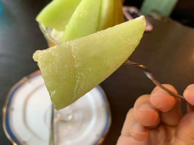 甘さと爽やかさがちょうどいいメロン
