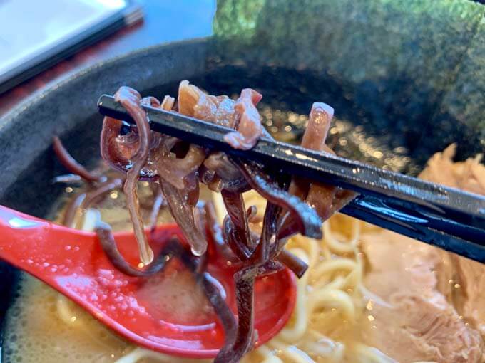 コリコリとうまいキクラゲ