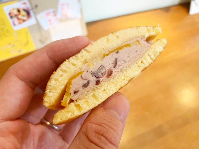 爽やかな酸味がマッチするどら焼き
