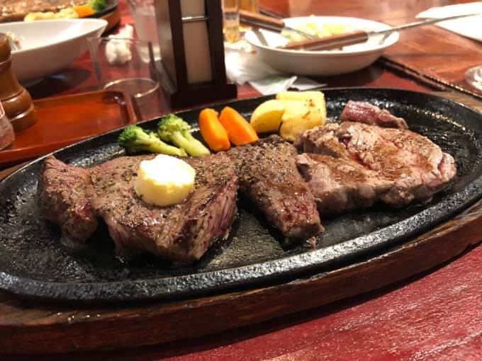 沖縄に来たらステーキは絶対!!
